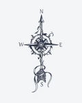 Tatouage temporaire Boussole du Destin 8x18cm - SimpleTatt
