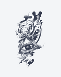 Tatouage temporaire Vision Interdite 11x18cm - SimpleTatt