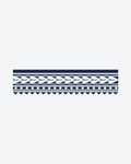 Tatouage temporaire Bracelet Tribal 24x6cm - SimpleTatt