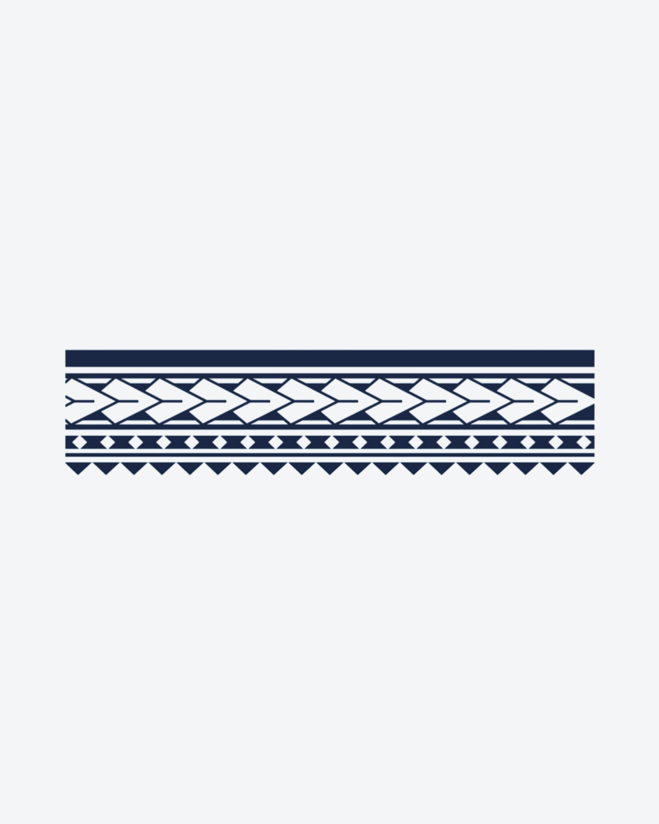 Tatouage temporaire Bracelet Tribal 24x6cm - SimpleTatt