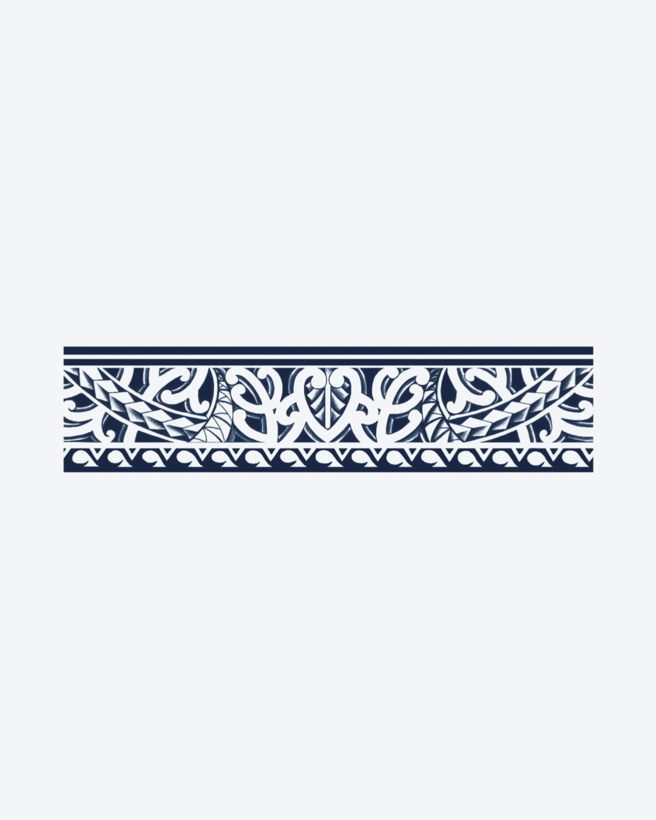 Tatouage temporaire Bracelet Oriental 24x6cm - SimpleTatt
