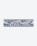 Tatouage temporaire Bracelet Guerrier Tribal 24x6cm - SimpleTatt