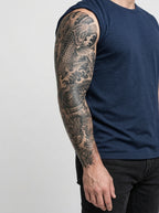 Tatouage Écume Éternelle appliqué sur bras