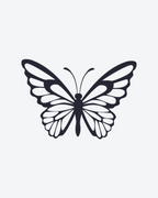 Tatouage temporaire Papillon 9x9cm - SimpleTatt