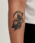 Tatouage temporaire Faucheuse Mystique 10,5x13,5cm - SimpleTatt